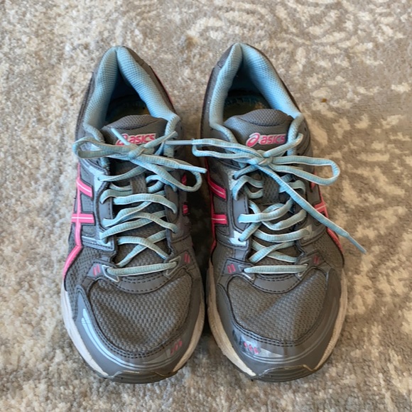ASICS women’s tennis shoes size 10 - Picture 1 of 9